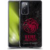 Pouzdro a kryt na mobilní telefon Samsung Pouzdro Head Case Samsung Galaxy S20 FE Hra o trůny Sigils Targaryen Fire and Blood