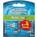 Wilkinson Sword Protector 3 8 ks – Zboží Dáma