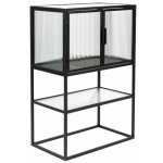 Dutchbone Boli 90x60 cm černý kov – Zboží Dáma