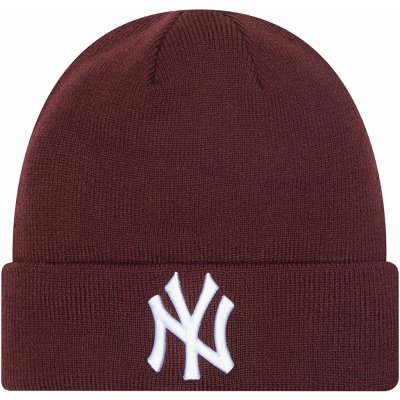 New Era čepice League Essential Cuff MLB New York Yankees Maroon