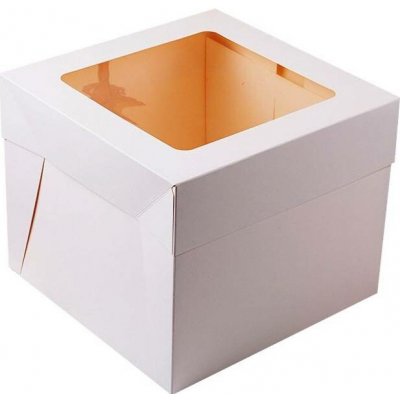 Krabice na dort 1ks 30,5 x 30,5 x 30,5 cm - Cakesicq - Cakesicq – Hledejceny.cz