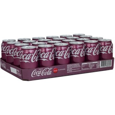 Coca Cola Cherry plech 24 x 330 ml