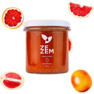 ZEZEM Grepový džem 300 g – Sleviste.cz