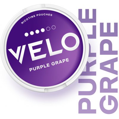 Velo Purple Grape 10,9 mg Slim 20 sáčků – Zboží Dáma
