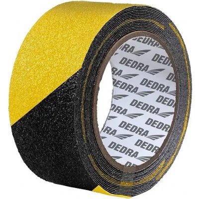 DEDRA páska protiskluzová 50 mm X 18 m žlutO-černá 11T114 – Hledejceny.cz