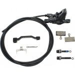 Brzdový třmen Shimano Deore BR-M6100, polymerové destičky, včetně hadičky, adapter F180PP2 – Hledejceny.cz