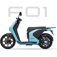 V Moto F01, 4,7 kW, 60 V 32 Ah 2016Wh modrá