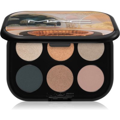 MAC Cosmetics Connect In Colour Eye Shadow Palette 6 shades paletka očních stínů Bronze Influence 6,25 g – Zbozi.Blesk.cz