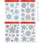 MFP Paper Okenní fólie vánoce glitr VA002 30x42cm – Hledejceny.cz