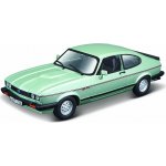 Bburago Plus Ford Capri 1982 světle zelená 1:24 – Zboží Dáma