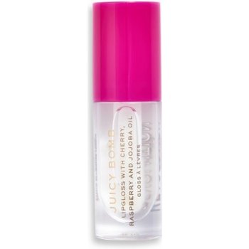 Makeup Revolution London Juicy Bomb hydratační lesk na rty Coconut 4,6 ml