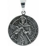 Vorlové Šperky Stříbrný přívěsek svatý Benedikt PR839 – Sleviste.cz
