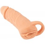 Nature Skin 2v1 Návlek na penis a masturbátor 18,5 cm – Zbozi.Blesk.cz