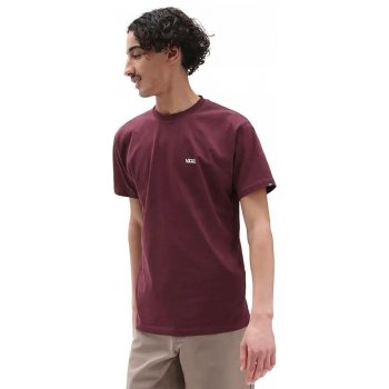 Vans MN LEFT CHEST LOGO T burgundy