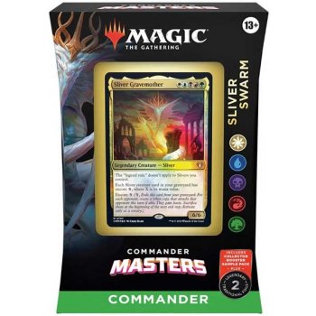 Wizards of the Coast Magic The Gathering: Commander Masters Commander Deck Sliver Swarm