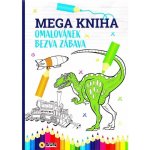 Dinosauři kniha omalovánek více než 100 samolepek Kniha – Hledejceny.cz