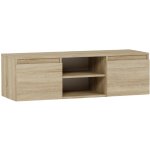 Framire TV skříňka Levná Sonoma 120 x 40 x 36 cm Modern RTV – Hledejceny.cz