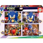 EDUCA Prime Svítící Sonic 4v1 50,80,100,150 dílků – Zboží Dáma