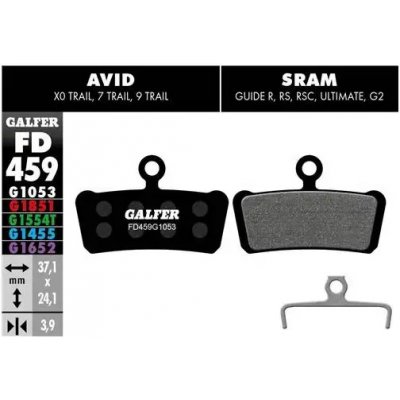Galfer brzdové destičky Fd459 Avid/Sram standard | Zboží Auto