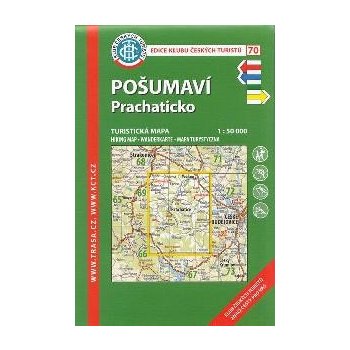 mapa Pošumaví Prachaticko 1:50 t. 5 vydání 2015