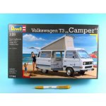 Revell plastikový model Volkswagen T3 CamperModelKit 07344 1:25 – Zboží Dáma