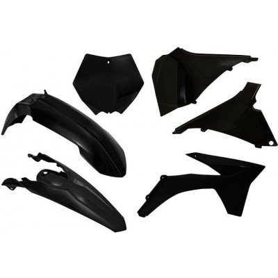 Racetech kompletní plasty KTM SX 125/150/250 12 SXF 250/350/450 11-12 OEM černá – Sleviste.cz