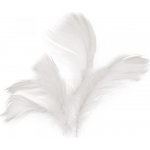 Peří v sáčku 10g bílé – Zboží Dáma