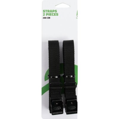 Bo-Camp Straps 18 mm 200 cm 2 pcs černá – Zboží Dáma