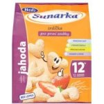 SUNÁREK Dětský snack jahodová srdíčka 50 g – Zbozi.Blesk.cz