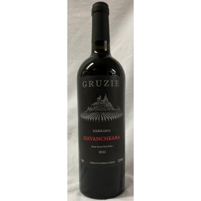 Gruzie Khvanchkara Semi Sweet Red Wine 12% 0,75 l (holá láhev) – Hledejceny.cz