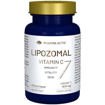 Pharma Activ Lipozomal vitamín C 1000 mg 60 kapslí – Hledejceny.cz