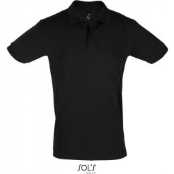 SOL's Collection polokošile Perfect Men krátký rukáv pánská COT-25113400200 Černá