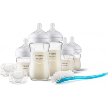 Philips Avent Breast Pumps a kojenecká láhev 125 ml a kojenecká láhev 260 ml a jednorázové vložky do podprsenky 6 ks a pouzdro a VIA pohárek s víčkem 3 ks