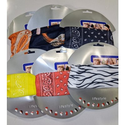 Multifunkční šátek oranžový – Zboží Mobilmania