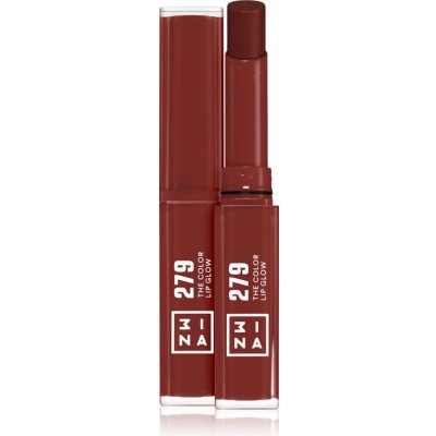 3INA The Color Lip Glow hydratační rtěnka s leskem 279 True brown red 1,6 g