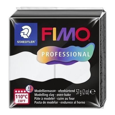 Fimo modelovací hmota Professional bílá 57 g – Sleviste.cz