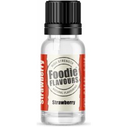 Foodie Flavours Přírodní koncentrované aroma 15 ml jahoda