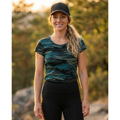 Malfini Pure 122 camouflage petrol – Hledejceny.cz