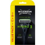Wilkinson Sword Hydro 3 Skin Protection + 9 ks hlavic – Zboží Mobilmania