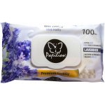 Papilion vlhčené ubrousky s vůní levandule 100 ks – Zboží Dáma