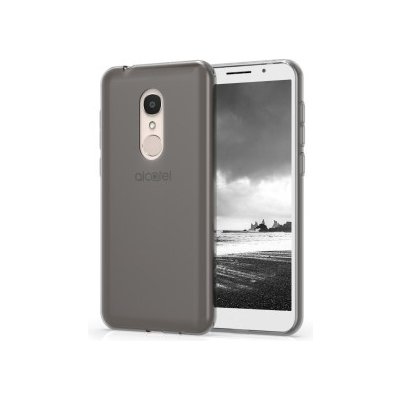 Pouzdro Kwmobile průhledné Alcatel 1X 2018 černé