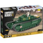 COBI 3046 Company of Heroes 3 Britský tank Churchill Mk III – Zbozi.Blesk.cz