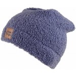 LITTLE THINGS čepice lem teddy trpasličí modrá – Zboží Dáma