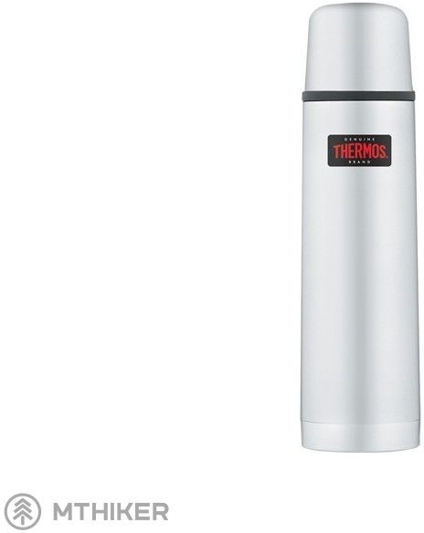 Thermos termoska s tlačítkovým uzávěrem a šálkem nerez 1 l