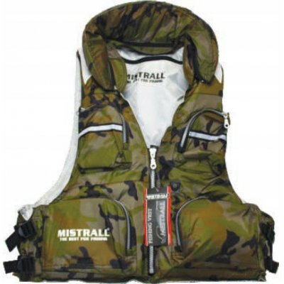 Mistrall Plovoucí Rybářská Vesta X1 Maskáč – Zbozi.Blesk.cz