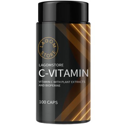 Lagomstore C-Vitamin 1000 + Bioflavonoids + Bioperine 100 kapslí – Hledejceny.cz