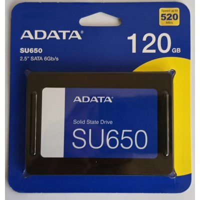 ADATA Ultimate SU650 120GB, ASU650SS-120GT-R – Zbozi.Blesk.cz