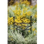 Opora pro rostliny LIANE 90 x 34 x 19 cm kovová černá – Hledejceny.cz