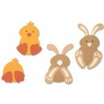 Vyřezávací šablona Bigz - Zajíček a kuřátko – Sleviste.cz