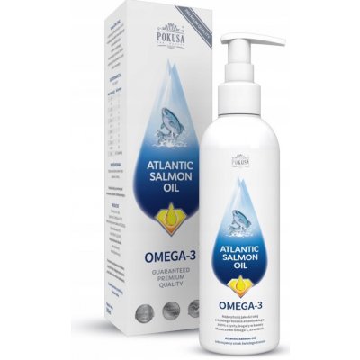 Pokusa RawDietLine Atlantic Salmon Oil doplňky stravy pro psy a kočky 1000 ml – Hledejceny.cz